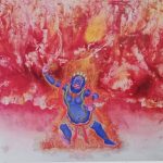 चित्रकला र मन्त्रको सम्मिलन